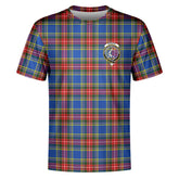McBeth Modern Tartan Crest T-shirt
